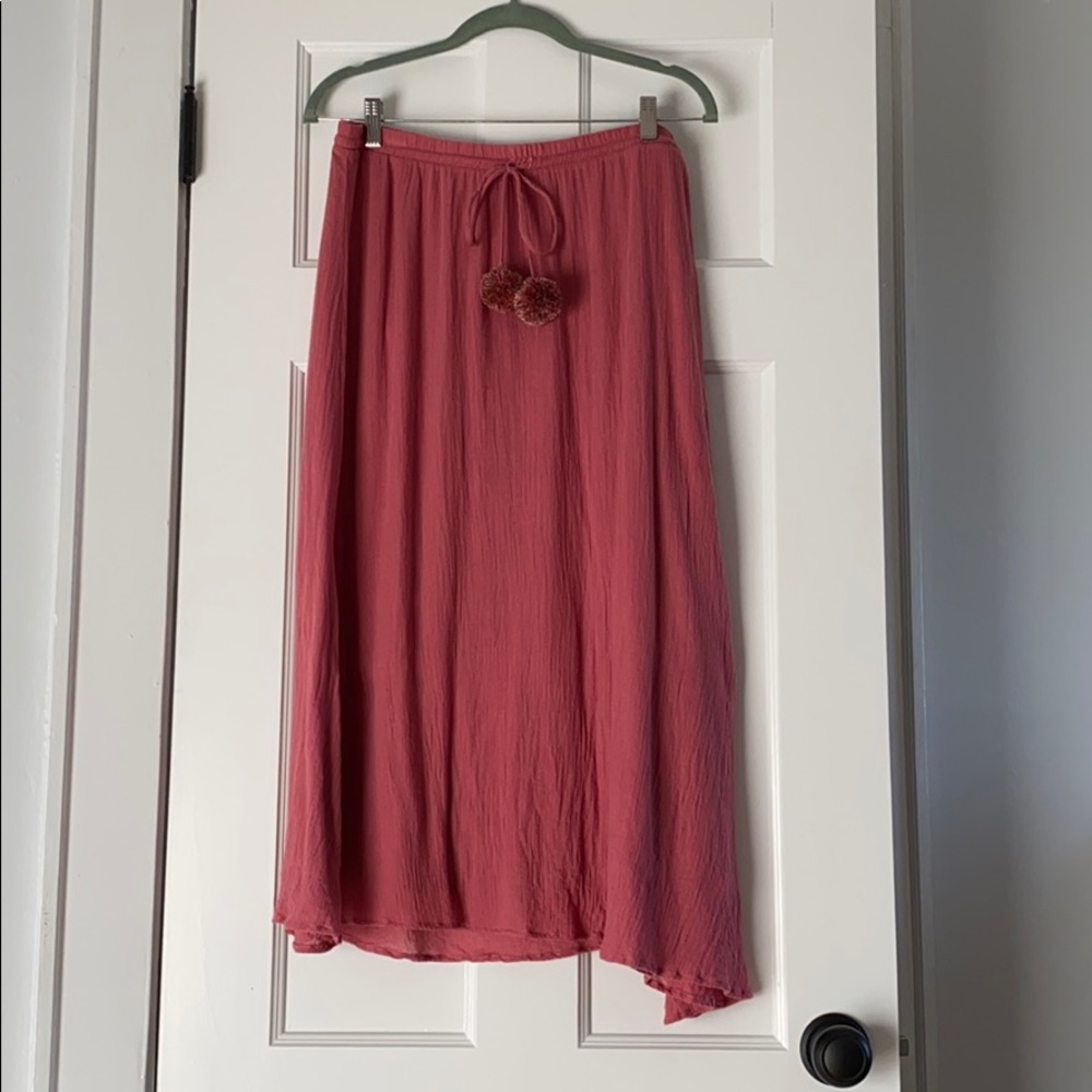 Johnny Was Fully lined gauze midi skirt